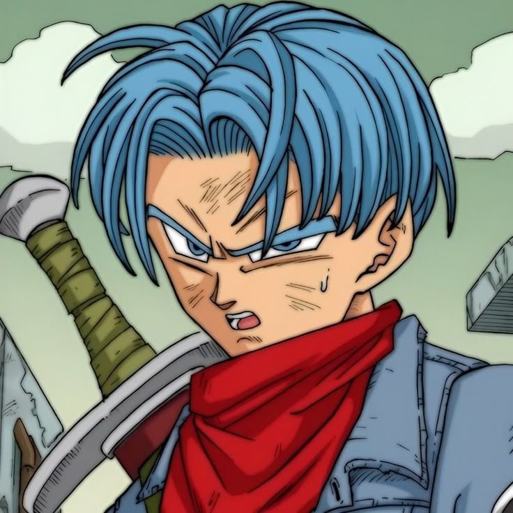 Future Trunks - Half-Saiyan time traveler from the future